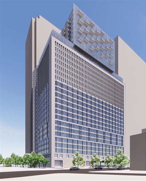 The garage can be razed and combined with an adjacent empty lot already owned by Extell to make way for a skyline altering building. . Yimby forums